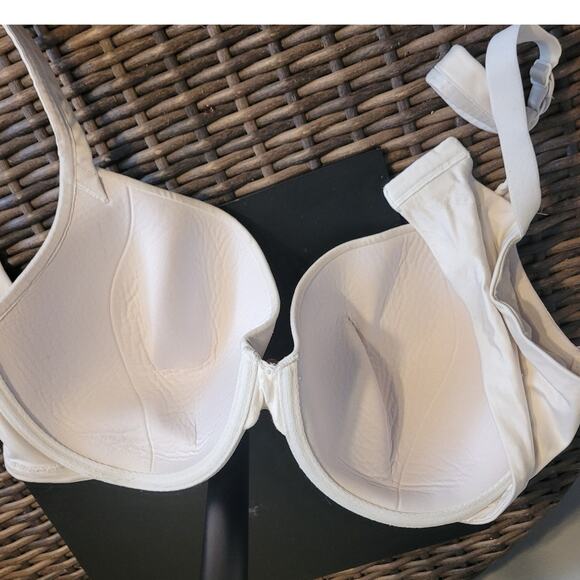 WARNER’S 01581 Easy Does It Underwire Bra 40D Beige Full Coverage Plus Size - Picture 3 of 8